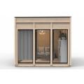 Casa mobila din lemn camping fitness sauna