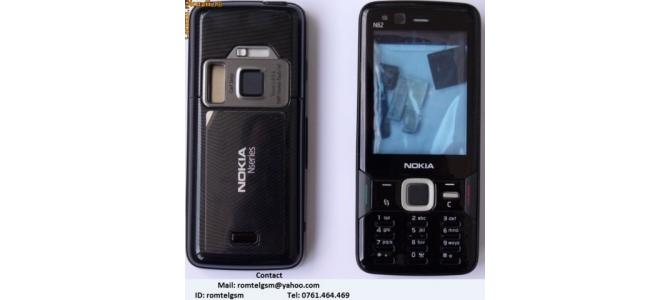 Carcasa Nokia N82 Black ORIGINALA COMPLETA SIGILATA