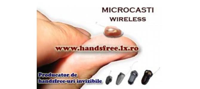 Microcasti invizibile - Handsfree fara fir :: PRODUCATOR