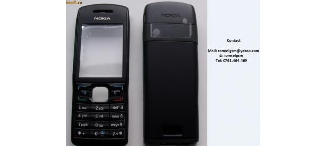 Carcasa Nokia E50 Black ( NEAGRA ) ORIGINALA COMPLETA SIGILATA