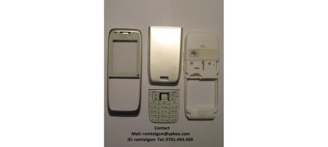 Carcasa Nokia E51 WHITE ( ALBA ) ORIGINALA COMPLETA SIGILATA