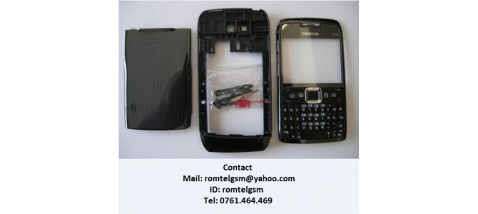 Carcasa Nokia E71 Black ( NEAGRA ) ORIGINALA COMPLETA SIGILATA