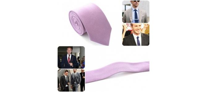 Cravata Ingusta Slim Subtire Violet 6cm
