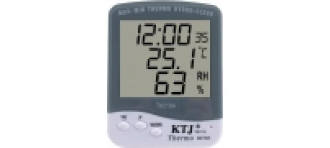 0972 - termometru, ceas si higrometru, cu afisaj LCD de exterior