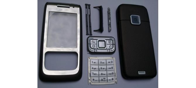 Carcasa Nokia E65 BROWN ( MARO ) ORIGINALA COMPLETA SIGILATA