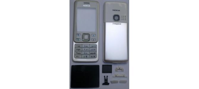 Carcasa Nokia 6300 WHITE ( ALBA ) ORIGINALA COMPLETA SIGILATA