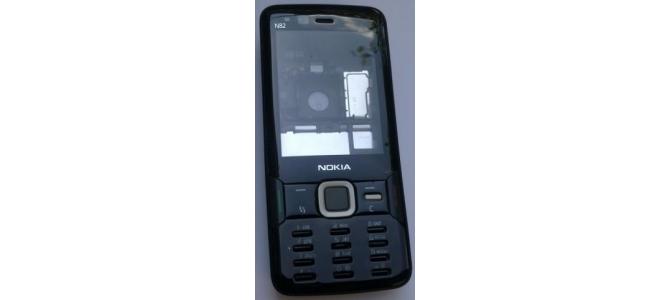 Carcasa Nokia N82 Black ( NEAGRA ) ORIGINALA COMPLETA SIGILATA