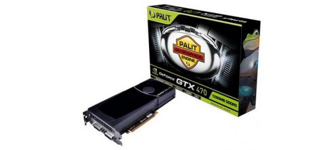 Placa video Palit GeForce GTX 470 1280MB 320-bit(VANDUTE)
