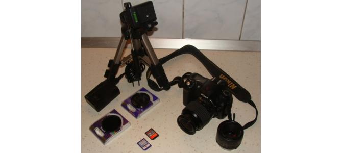 Vand Nikon D50 Kit complet