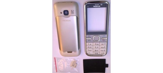 Carcasa Nokia C5 White ( Alba ) ORIGINALA COMPLETA