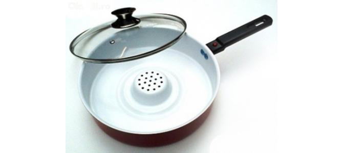 tigaie ceramica dry cooker bergner calitate si garantie!70 ron