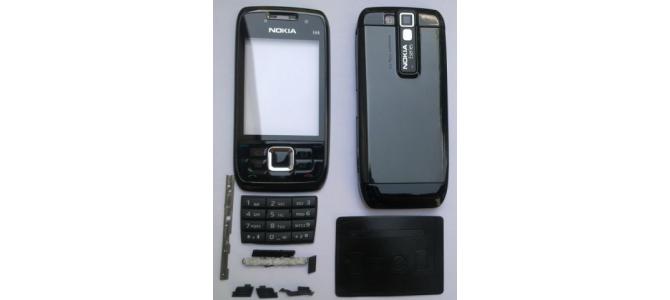 Carcasa Nokia E66 Black ( Neagra ) ORIGINALA COMPLETA