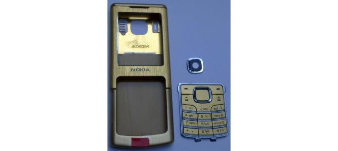 Carcasa Nokia 6500 Classic Gold ( Aurie ) ORIGINALA COMPLETA