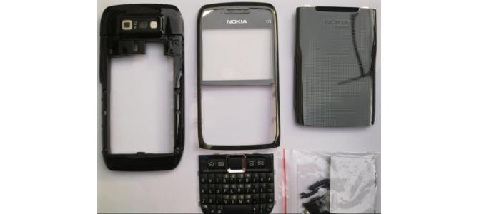 Carcasa Nokia E71 Black ( Neagra ) ORIGINALA COMPLETA