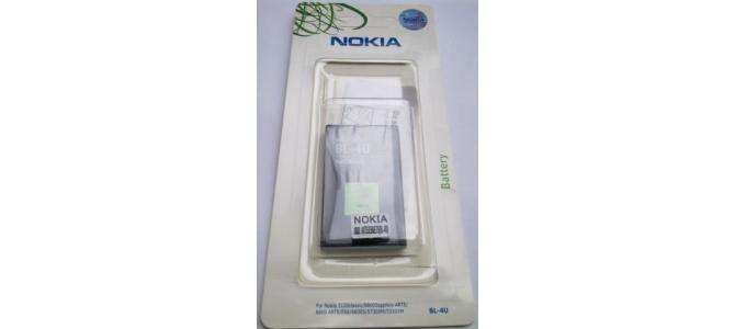 Acumulator Baterie Nokia 500 6600 Slide 8800 Arte E66 E75 BL-4U Originala Sigilata