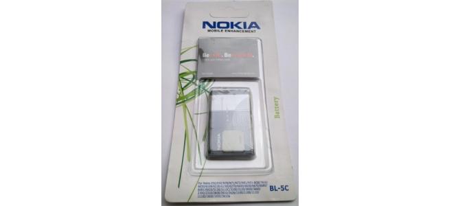 Acumulator Baterie Nokia 3120 2700 2730 3110 6230i E50 N70 BL-5C Originala Sigilata