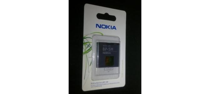 Acumulator Baterie Nokia 5610 5700 6500 Slide 8600 Luna BP-5M Originala Sigilata