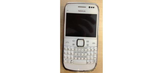 Carcasa Nokia E6 White ( Alba ) ORIGINALA COMPLETA