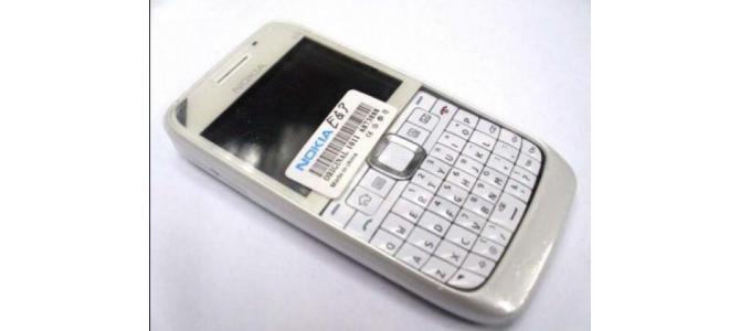 Carcasa Nokia E63 White ( Alba ) ORIGINALA COMPLETA