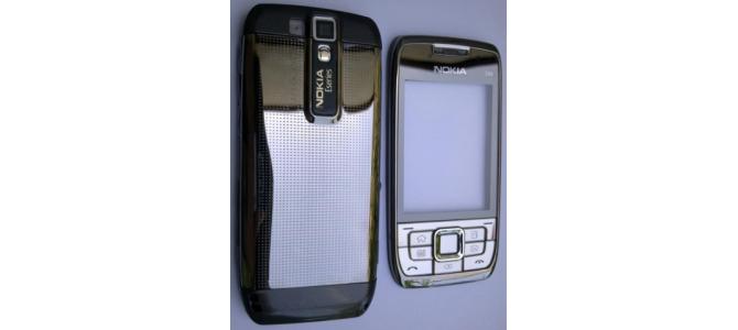 Carcasa Nokia E66 Grey ( Gri ) ORIGINALA COMPLETA