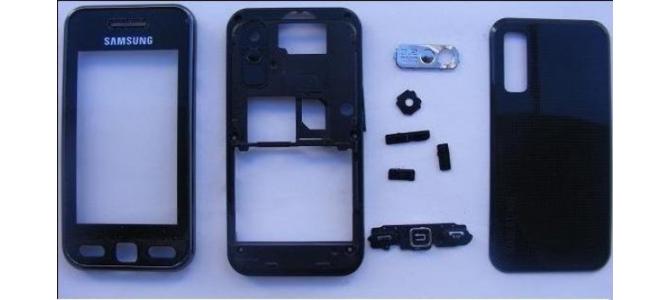 Carcasa Samsung S5230 Star Black ( Neagra ) ORIGINALA COMPLETA