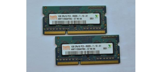 Memorii SO-DIMM 4x1GB Hynix DDR3 1066 MHz
