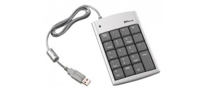 VAND TARGUS NUMERIC USB KEYPAD WITH 2 USB PORTS PAkP004E NOU
