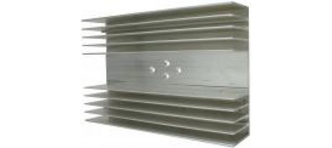 radiator aluminu, 157x99x30 mm/1326