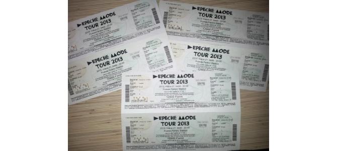 Bilete la concertul Depeche Mode din Budapesta