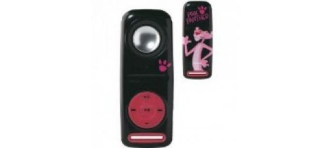 MP3 player Pantera Roz - Mpblaster cu difuzor, memorie de 4GB, 150 Ron