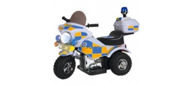 Motocicleta de politie electrica cu baterie 6v - chad valley, 148 Ron