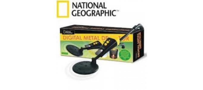 Detector de metale de jucarie, digital National Geographic, 74 ron
