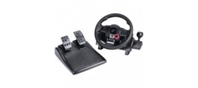 Volan cu pedale Logitech Official Gran Turismo PS3, 341 ron