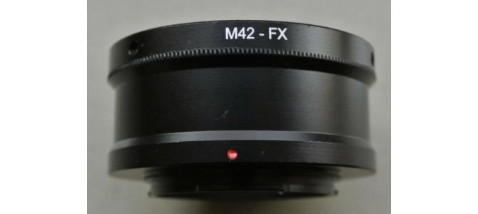 Inel adaptor M42-FUJI FX