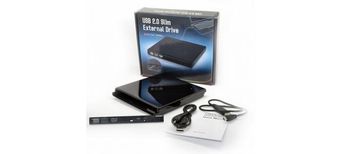 Adaptor extern HDD caddy sau unitate optica pe USB, External Enclosure for Hard Disk or Optical Disk