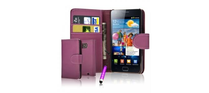 Husa flip tip portofel Samsung S4+folie+creion stylus-25-ron
