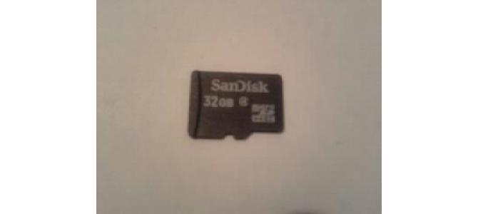 Micro SD SanDisk 32gb