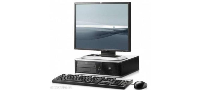 Oferta PC + Monitor LCD 17" Intel Core 2 Duo HP 7800DC