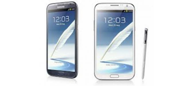 Vand telefon Samsung Galaxy Note2.
