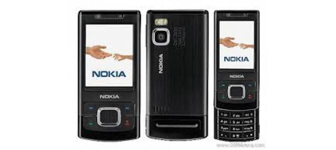 Vand telefon Nokia 6500s.