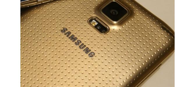 Samsung Galaxy  S5 Gold