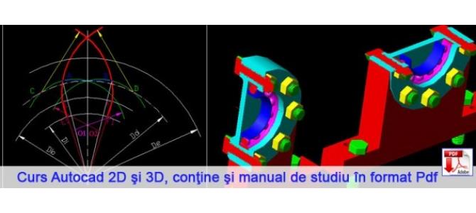 Curs Autocad 2D si 3D plus manual PDF