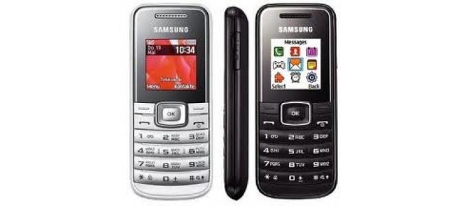 Vand telefon Samsung e1050.