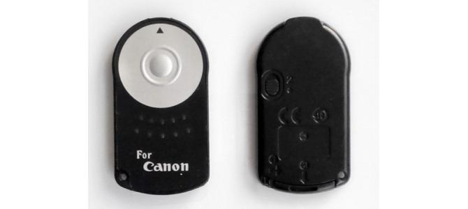 Telecomanda foto Canon RC-6 noi 10 RON baterie inclusa