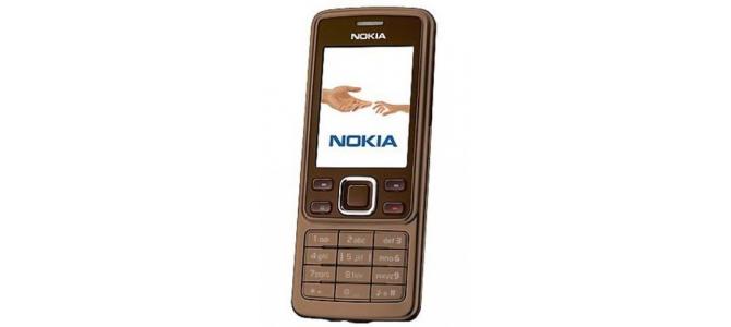 Vand Nokia 6300 chocolate