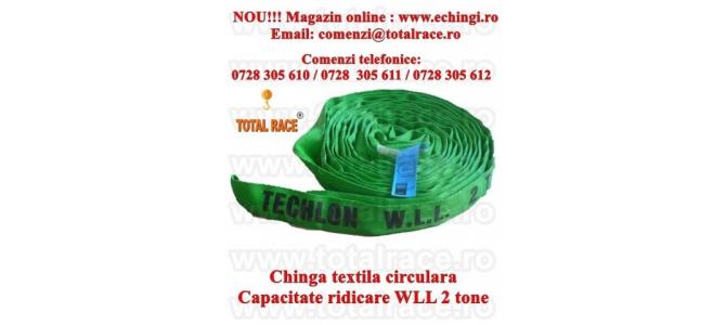 Chinga textila ridicare circulara 2 tone 2 metri