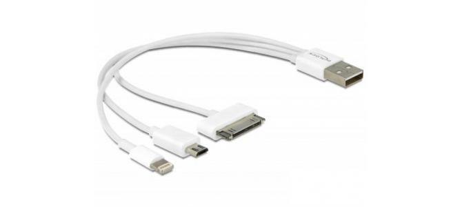 Cablu USB 3 mufe Iphone/microusb/Samsung