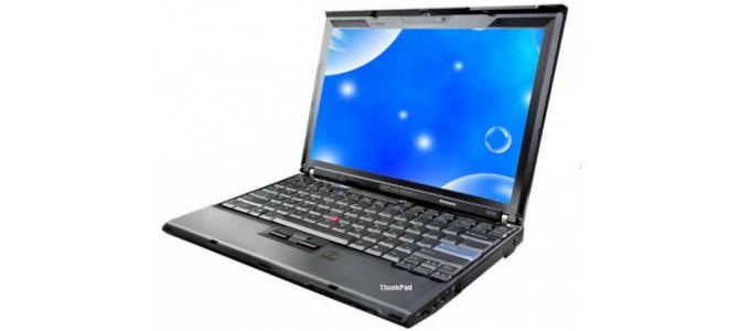 Laptop Lenovo ThinkPad X200, fara baterie / 520 Lei