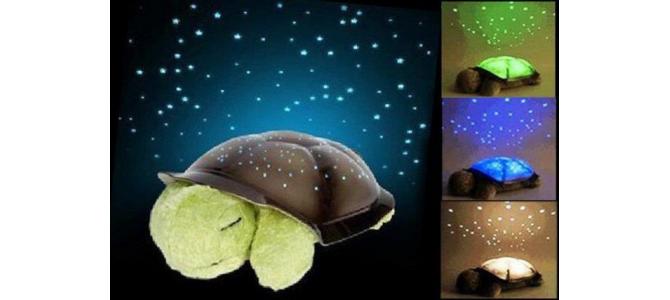 PROIECTOR BROASCA TESTOASA TURTLE NIGHT SKY CU MELODII / lampa de iluminat pentru copii