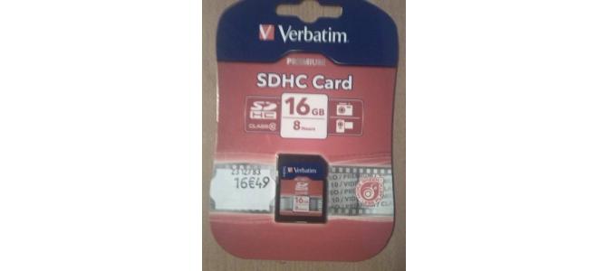 Card 16 GB SDHC clasa10
